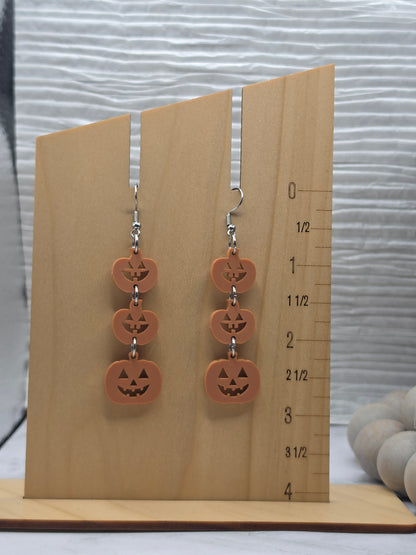 Pumpkin Stack Earrings