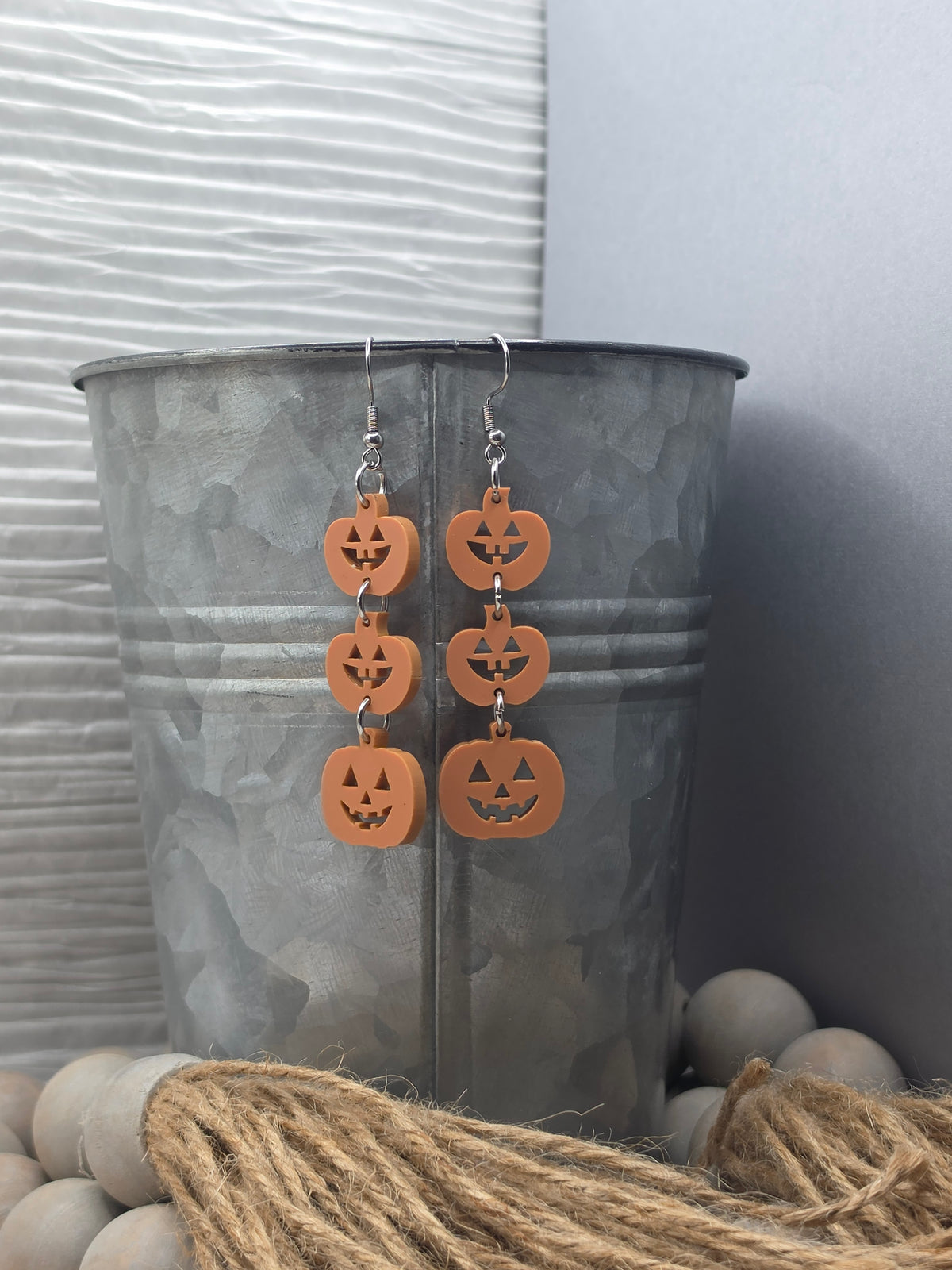 Pumpkin Stack Earrings