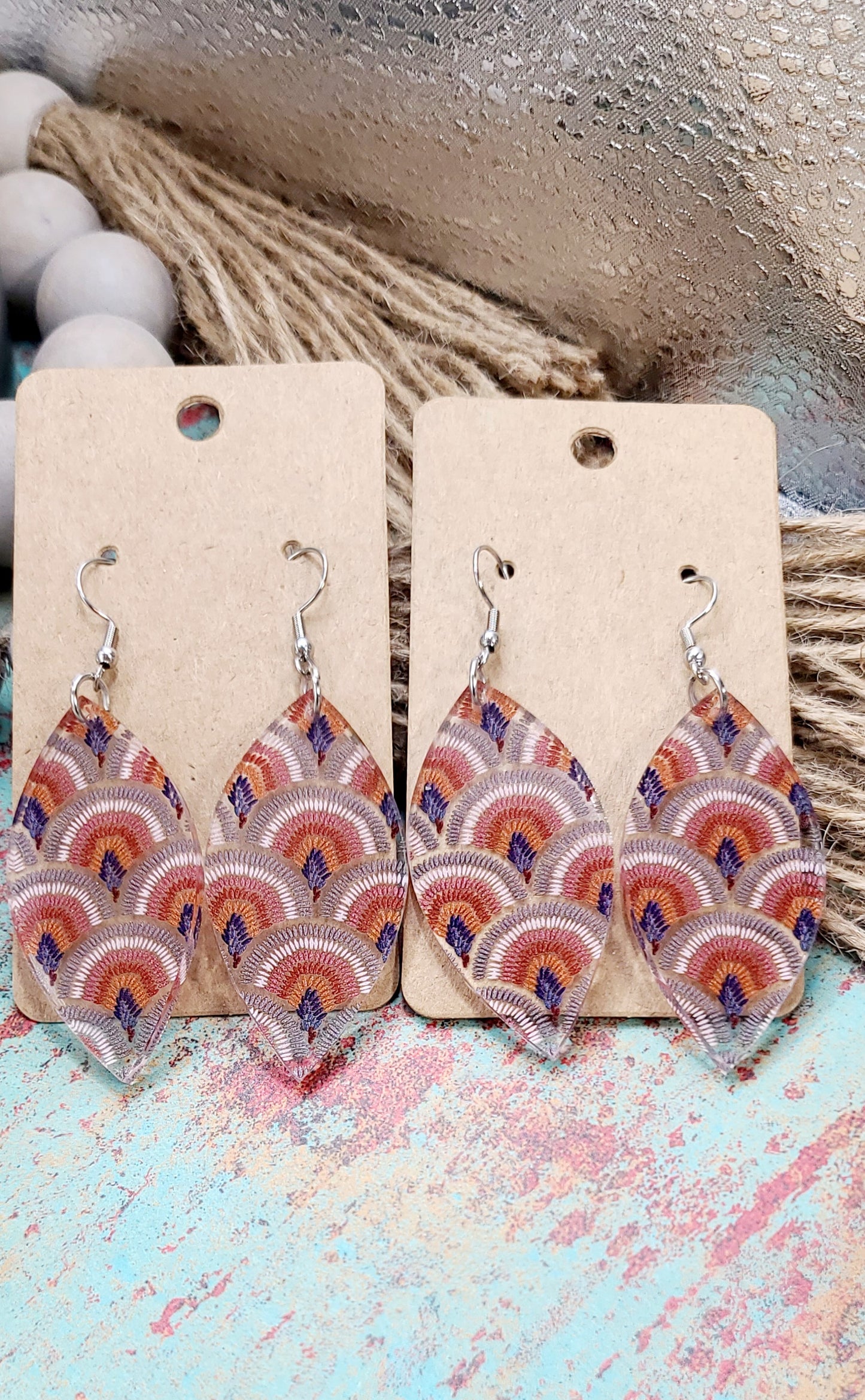 Boho Arch Petal Earrings