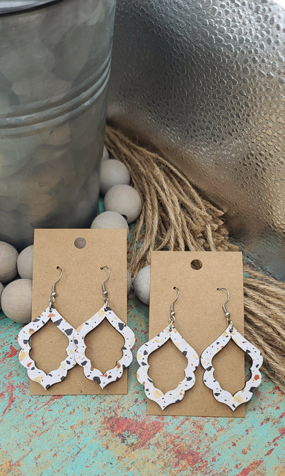 Terrazzo Cutout Earrings