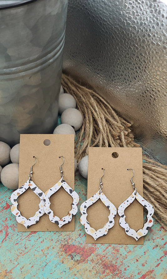 Terrazzo Cutout Earrings